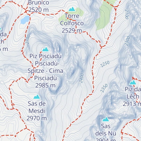 Map of Dent de Mezdi