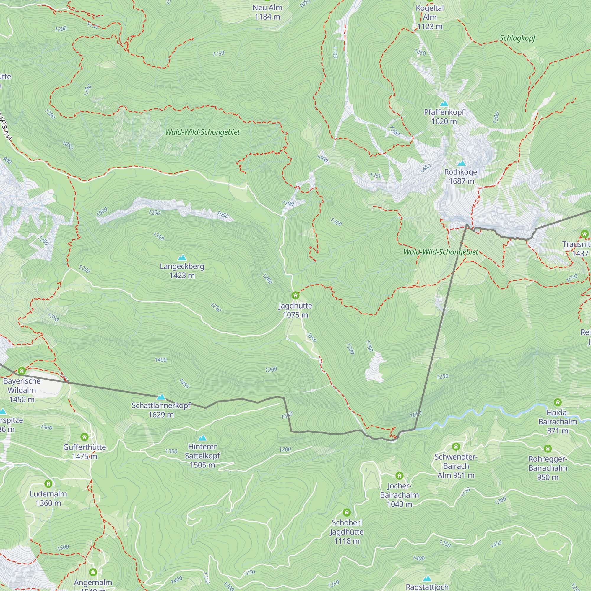Jagdhütte map