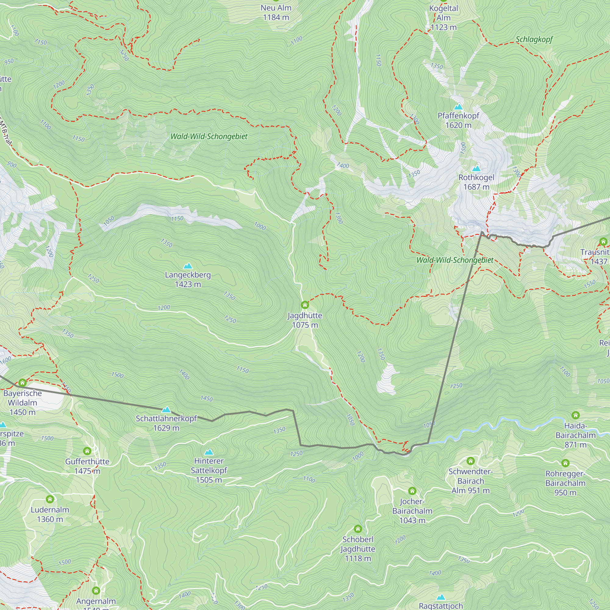 Jagdhütte map