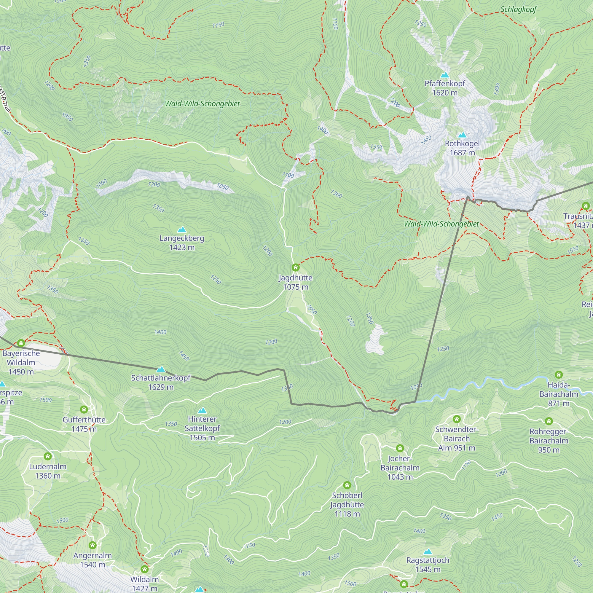 Bayralm map