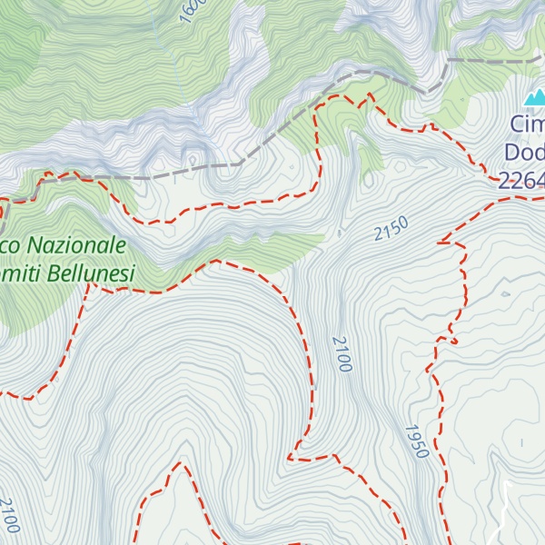 Map of Col di Luna