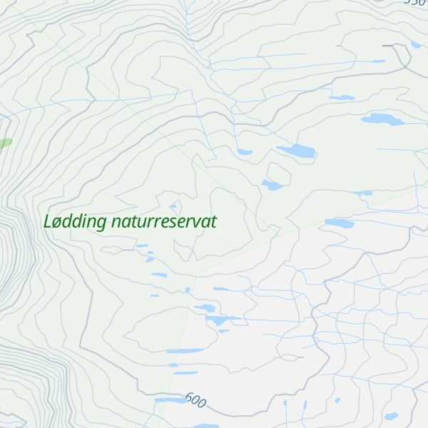 Map of Vetterhushatten