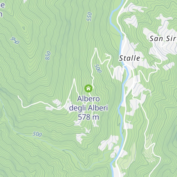 Map of Albero degli Alberi