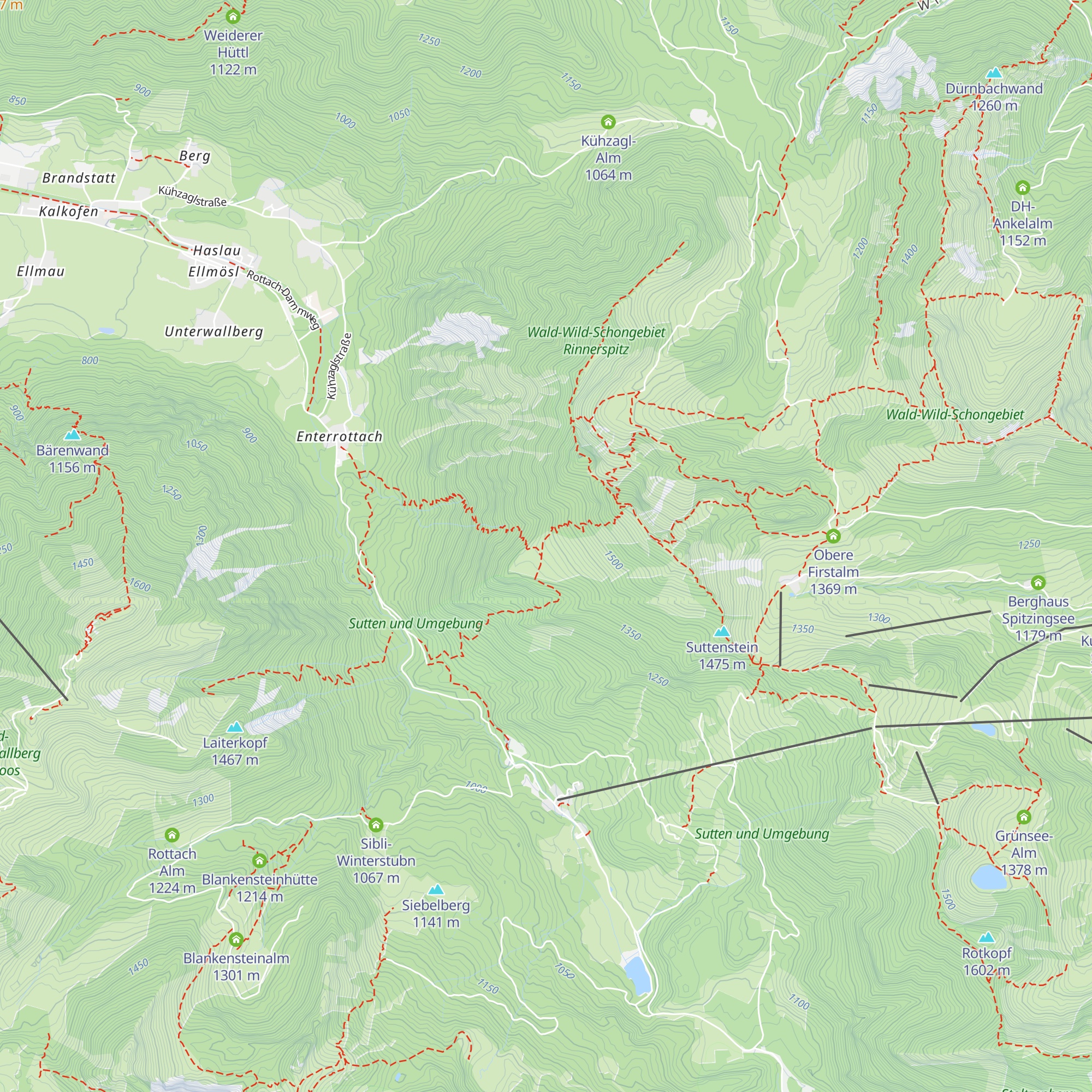 Bodenalm map
