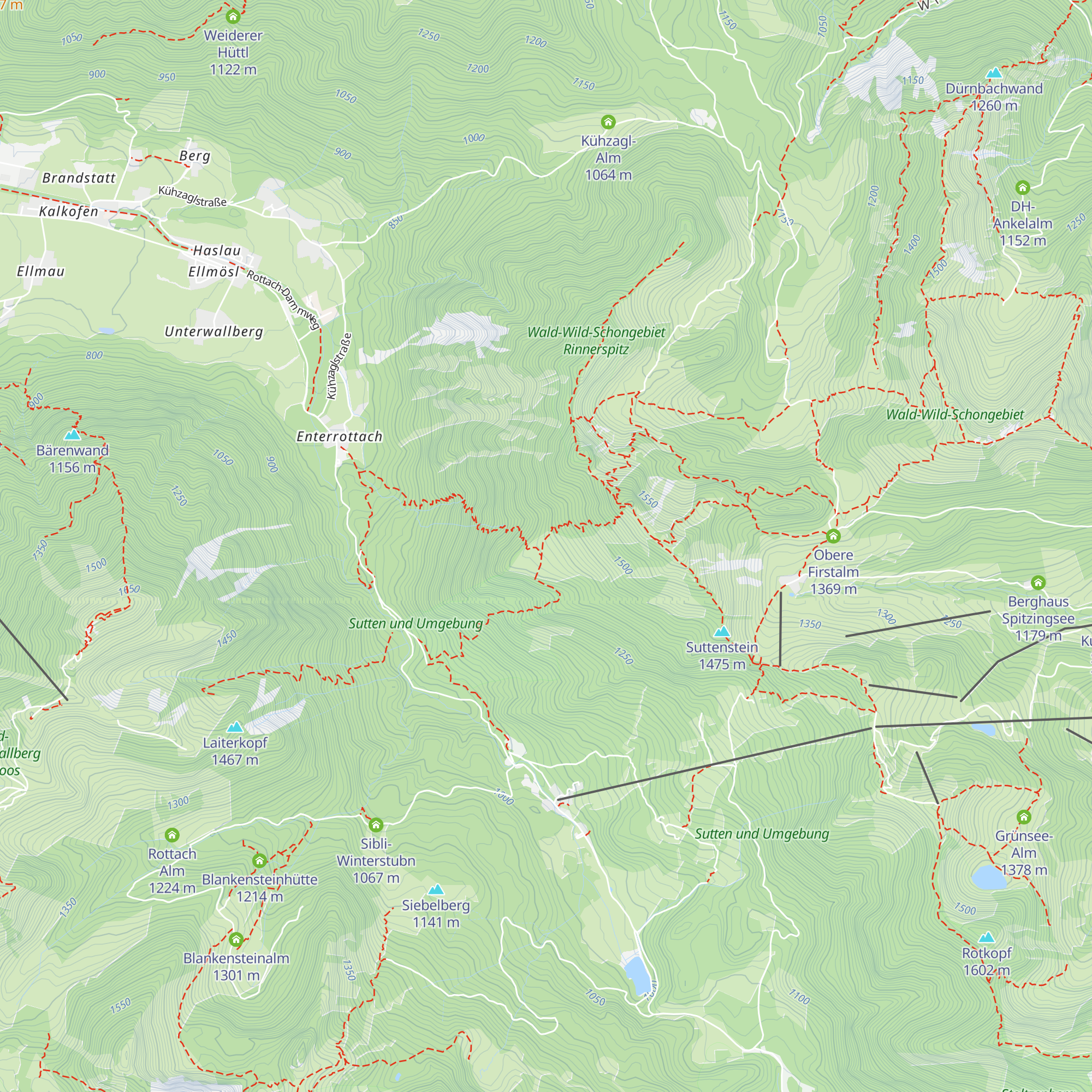 Bodenalm map