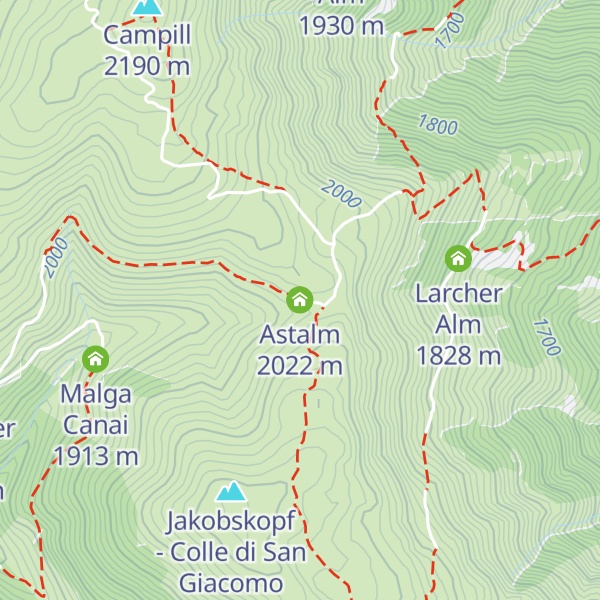 Map of Astalm