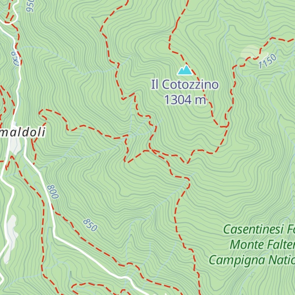 Map of Rifugio Cotozzo