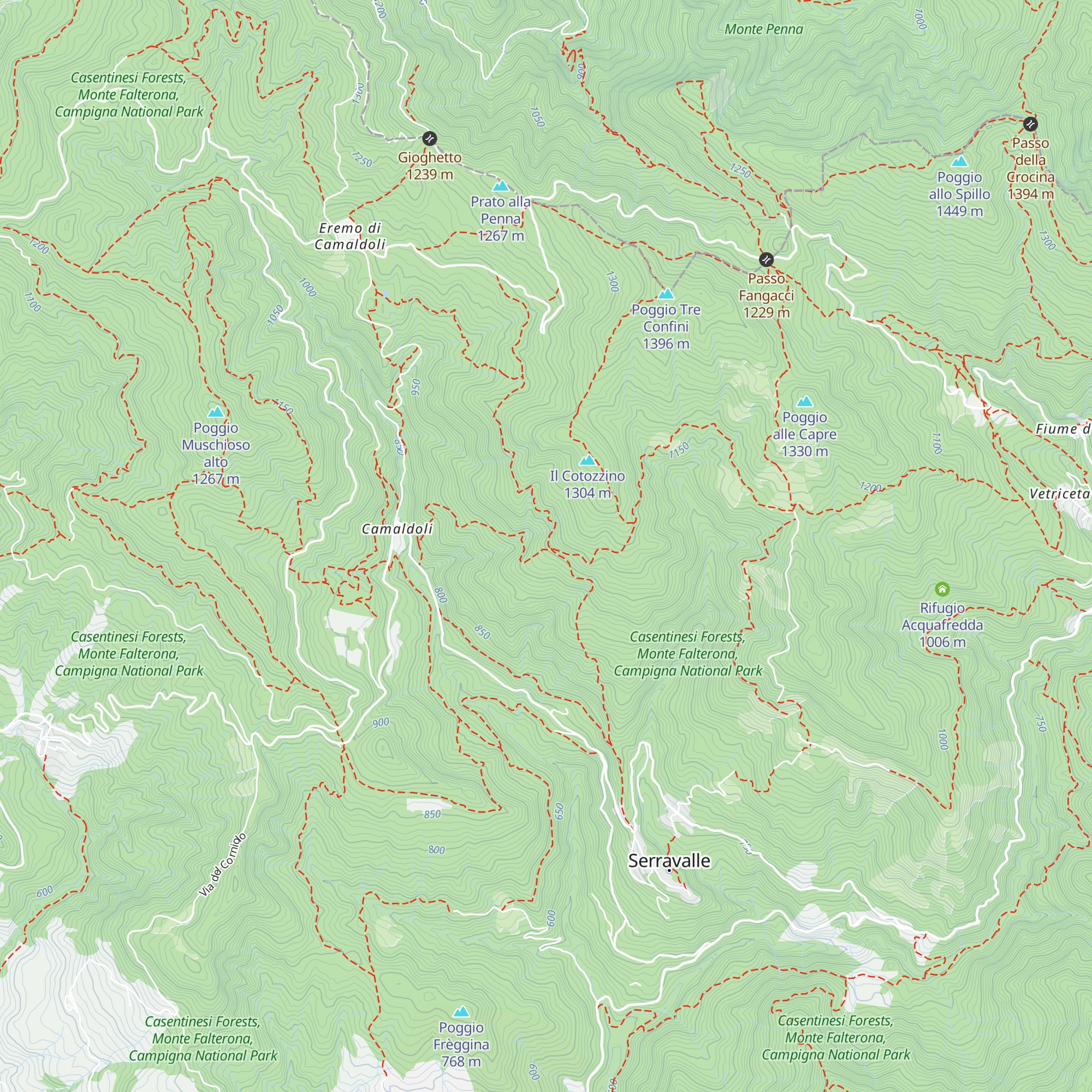 Rifugio Cotozzo map
