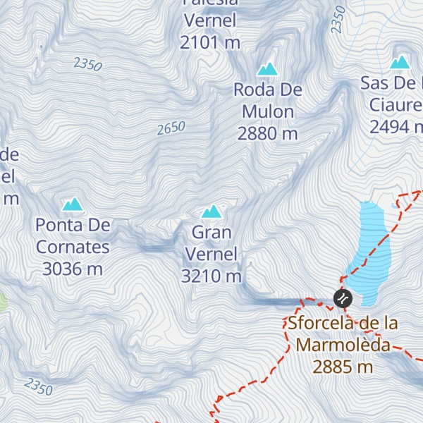Map of Gran Vernel