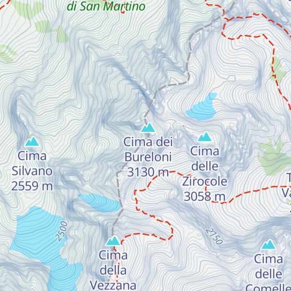 Map of Campanile di Val Strut