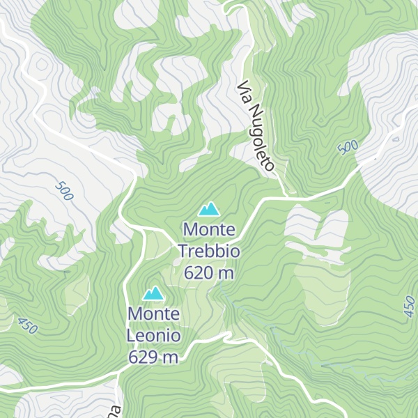 Map of Monte Trebbio