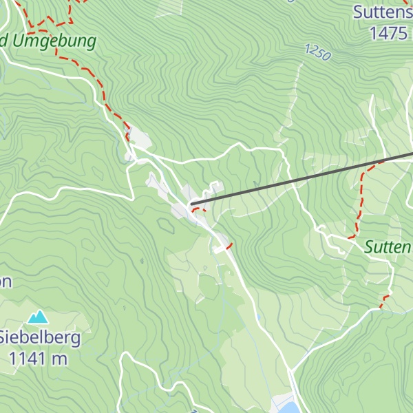 Map of Berghotel Sutten