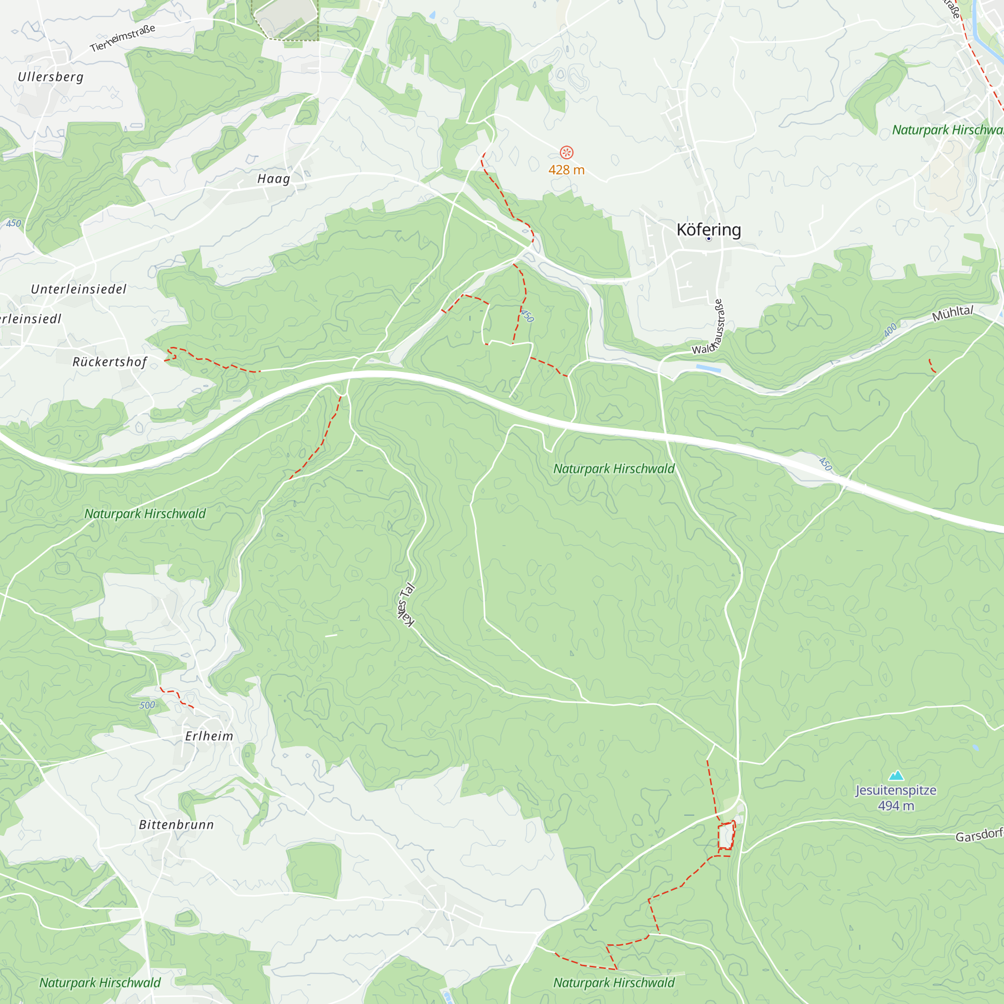 Blockhütte map