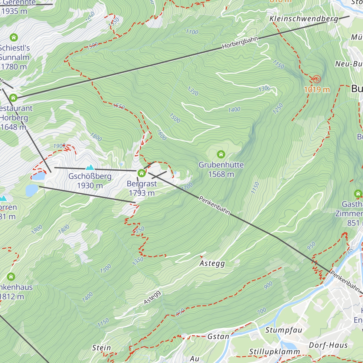 Gschößwandhaus map