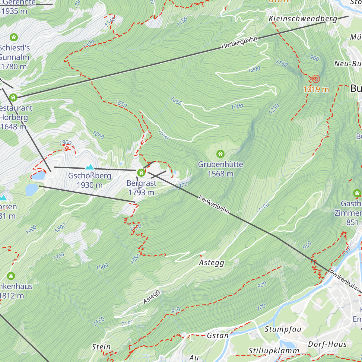 Gschößwandhaus map