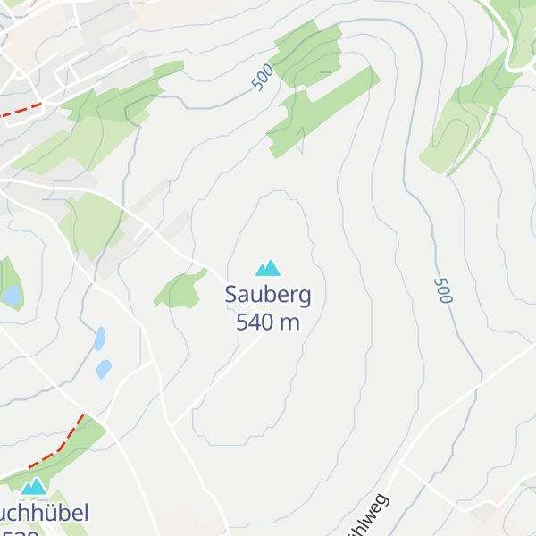 Map of Sauberg