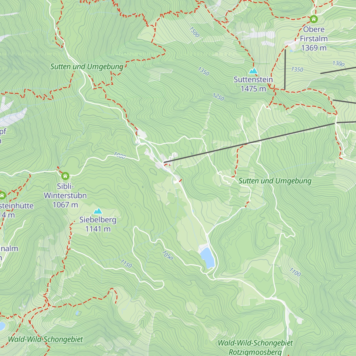 Moni-Alm map