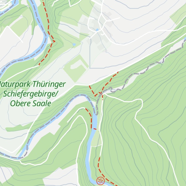 Map of Pößnecker's Hütte
