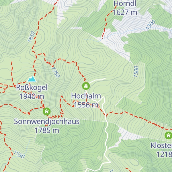 Map of Hochalm