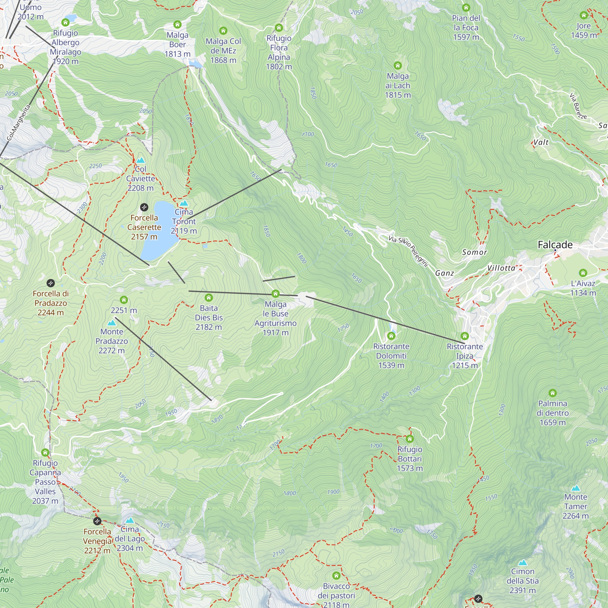 Gigio Picol map