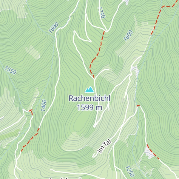 Map of Rachenbichl
