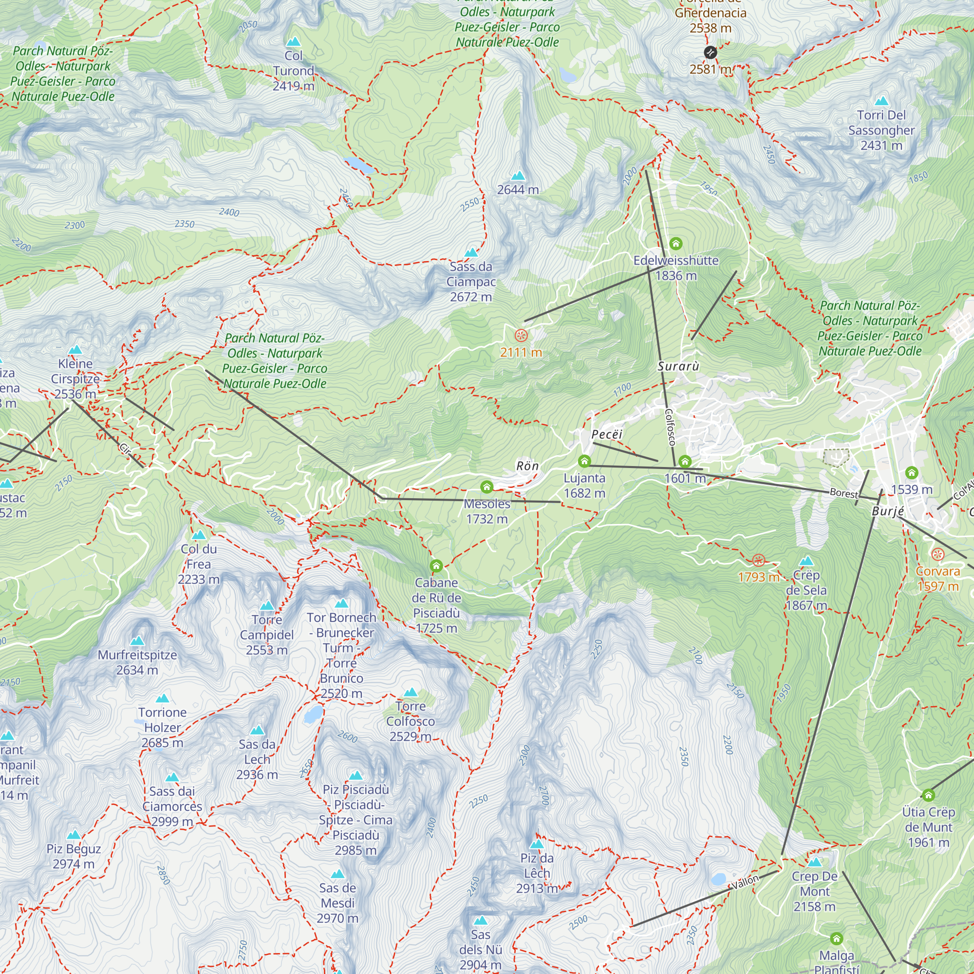 Mesoles map