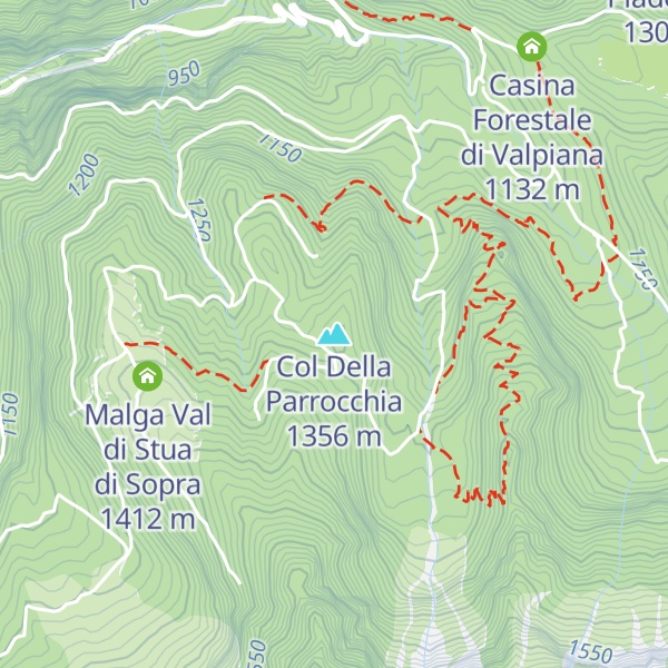 Map of Col Della Parrocchia