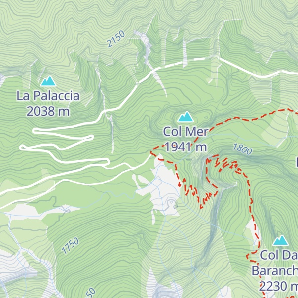 Map of Albergo Villetta Maria