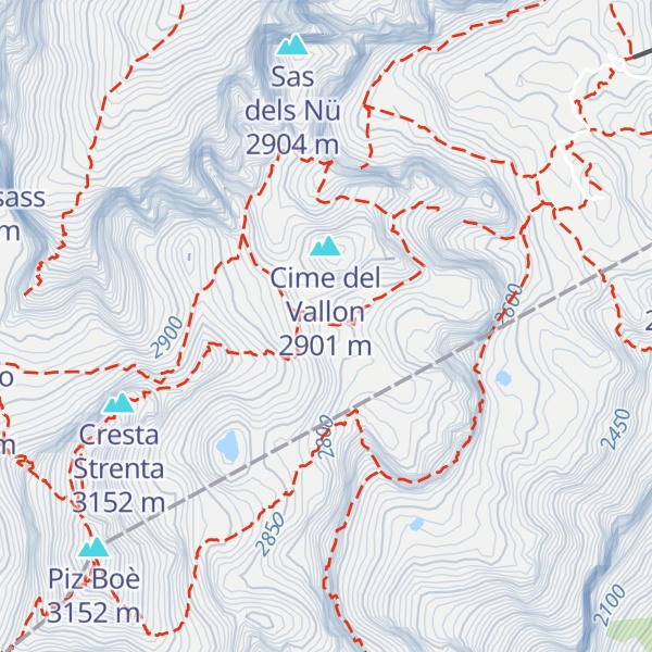 Map of Le Ponte - Le Punte