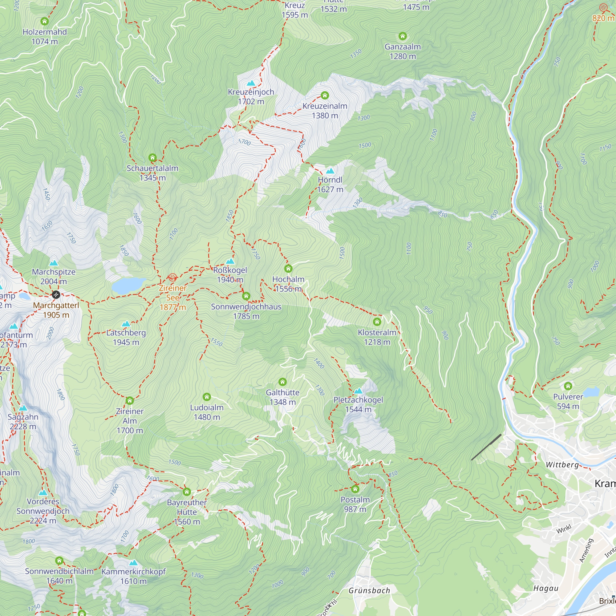 Schiclubhütte map