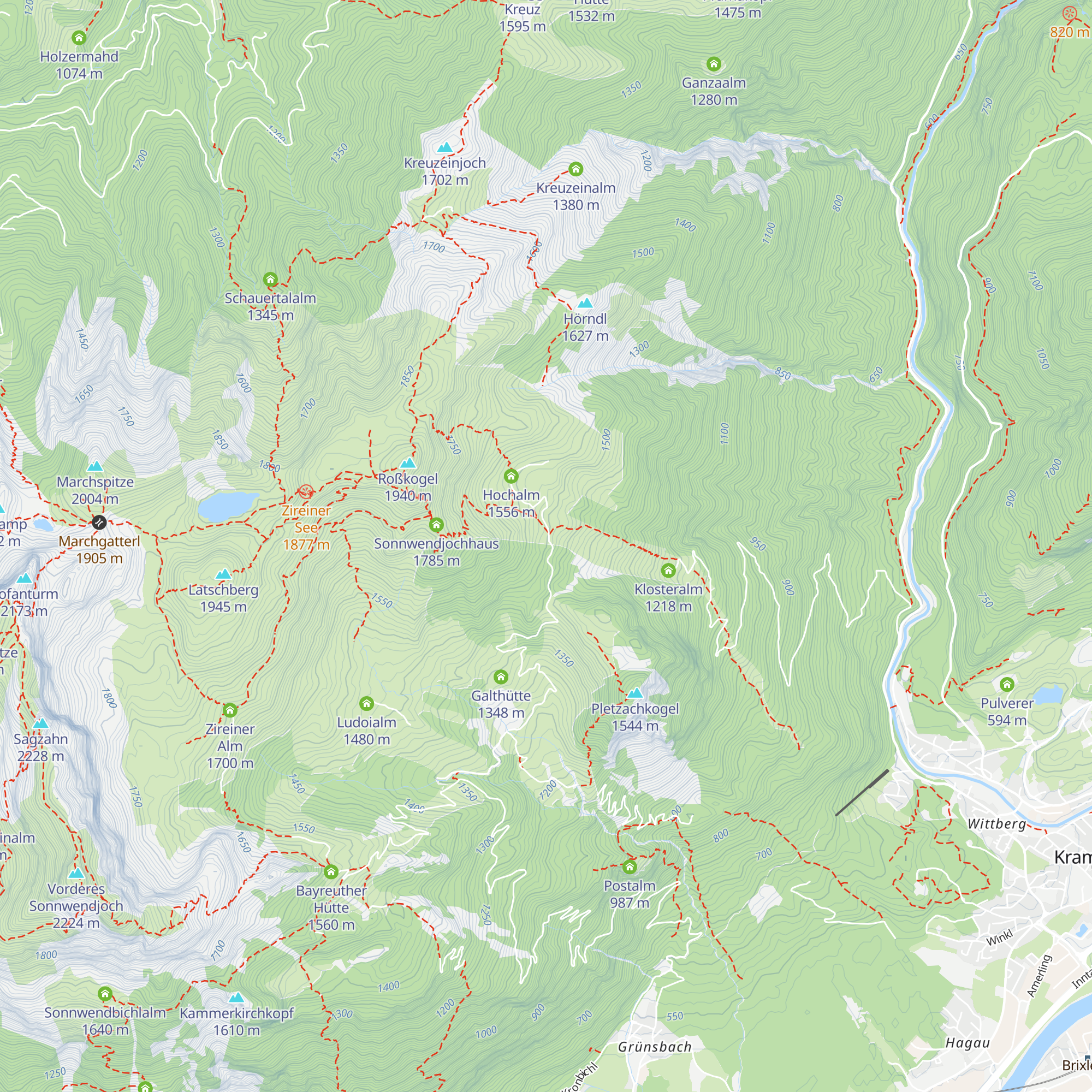 Schiclubhütte map