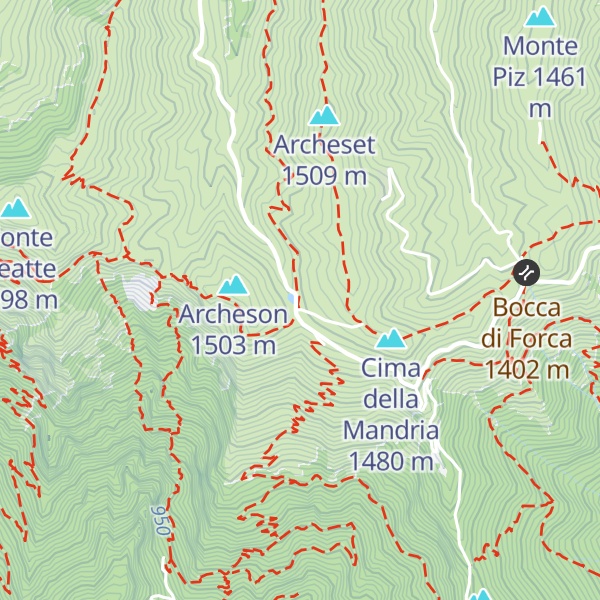 Map of Hotel Brusà