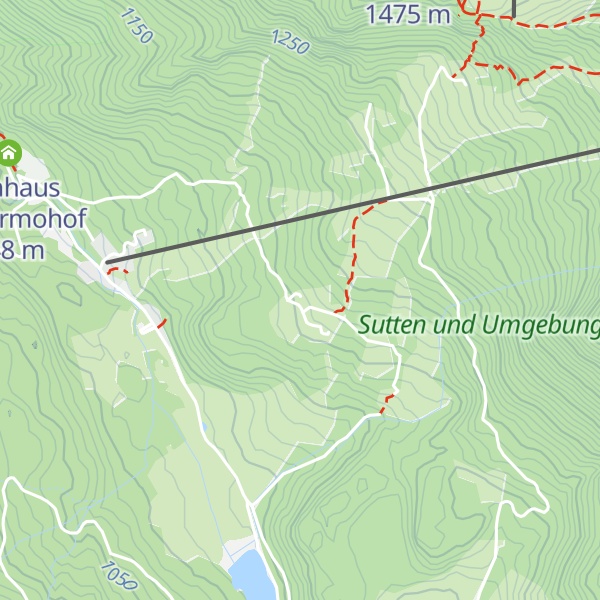 Map of Berggasthof Lukas-Alm