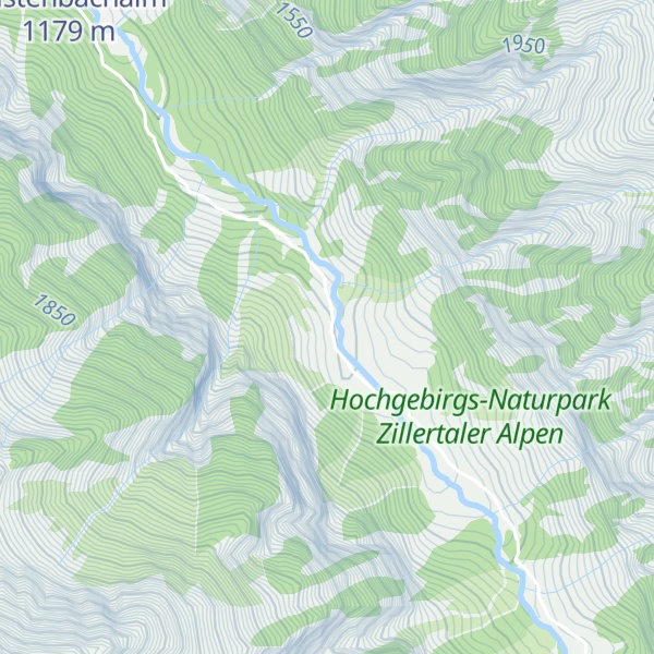 Map of Sulzen Alm