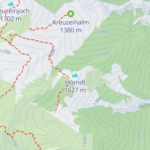 Map of Hörndl