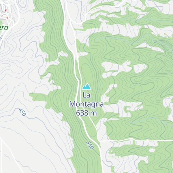 Map of La Montagna