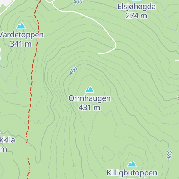 Map of Ormhaugen
