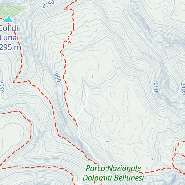 Map of Malga Vette Grandi