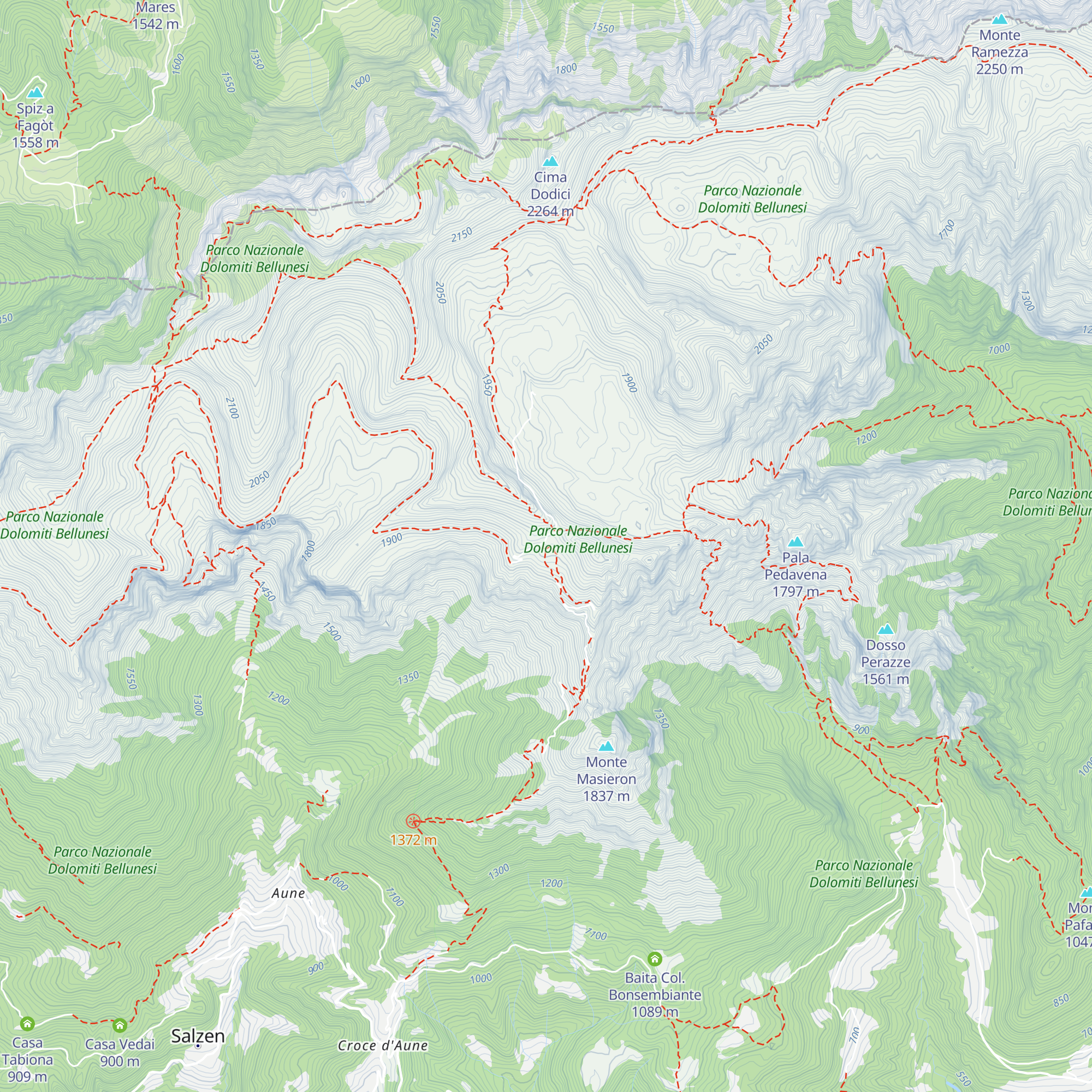 Rifugio Giorgio Dal Piaz map
