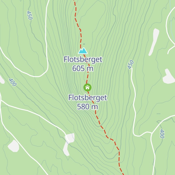 Map of Flotsberget