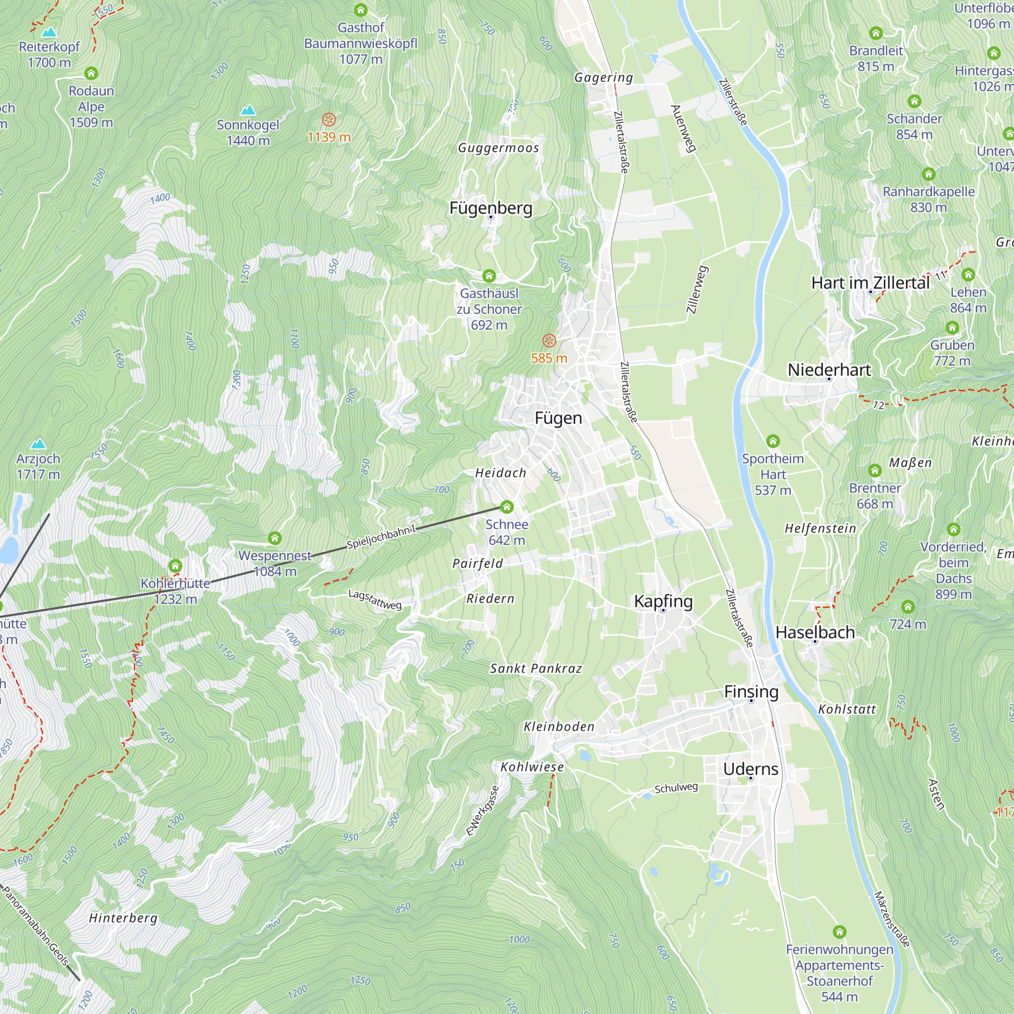 Schnee map
