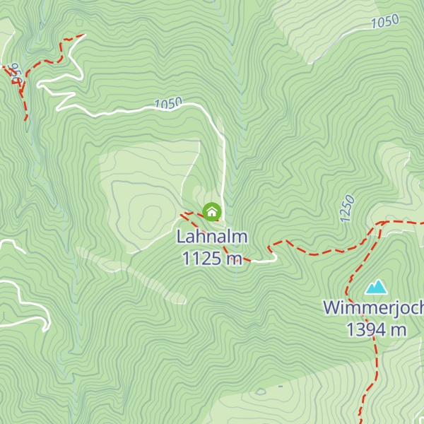 Map of Lahnalm