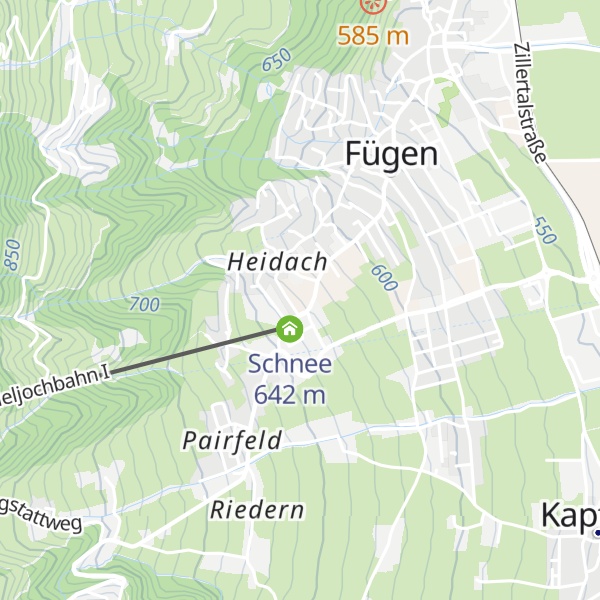 Map of Hotel & Restaurant Kohlerhof