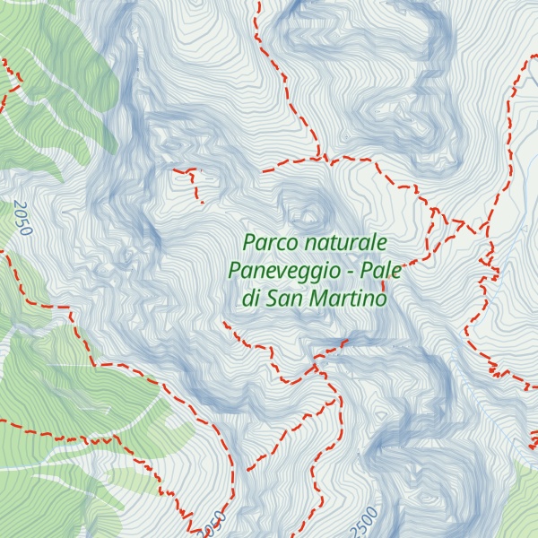 Map of Cima di Ball