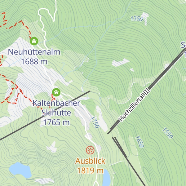 Map of Firnhütte
