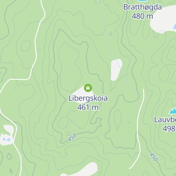 Map of Libergskoia