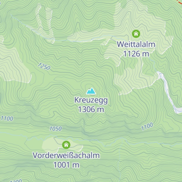 Map of Kreuzegg