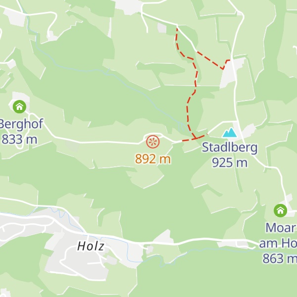 Map of Untergunetsrain