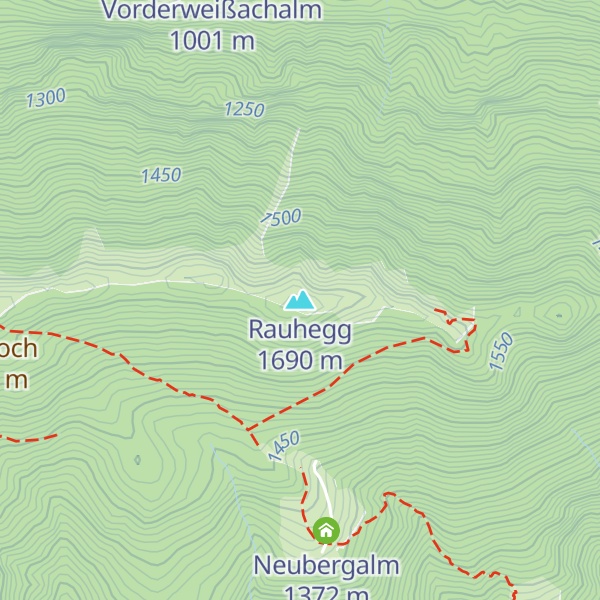 Map of Rauhegg