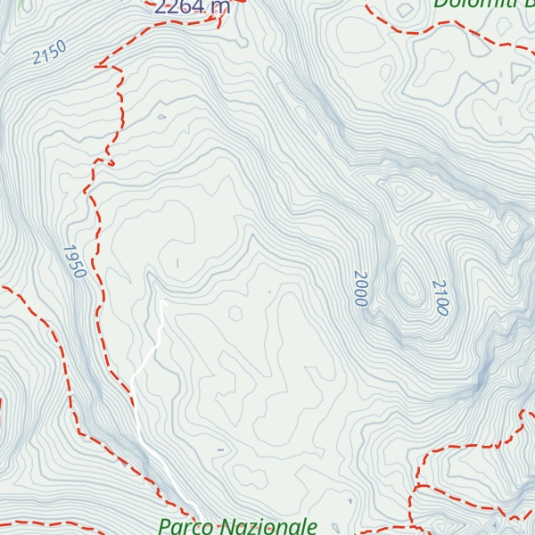 Map of Malga Vette Piccole